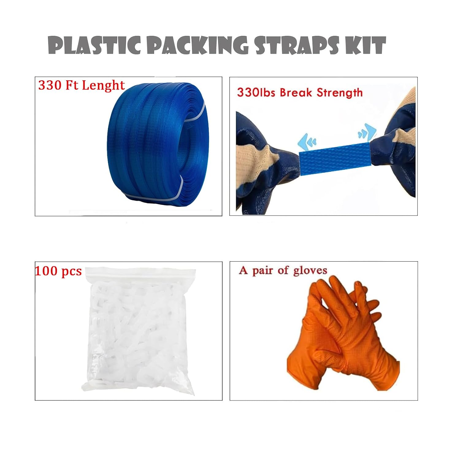 Manual Banding Strapping Kit, Box Packing Strapping Tool