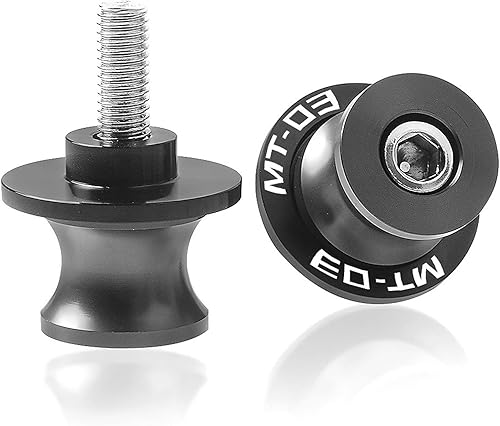 Miniatura 10 de Motorcycle 6mm Swing Arm Spools Sliders for Yamaha MT-03 MT03 MT 03 MT09 All Year Bike Aluminum Swingarm Spool Sliders MT-03 Swing Arm Bracket Screw