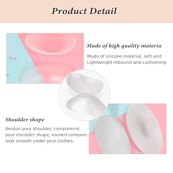 Spalline In Silicone Autoadesive Push-Up - 6 Pezzi Per Migliorare La Linea Delle Spalle Con Abiti E Camicie - Foto 6