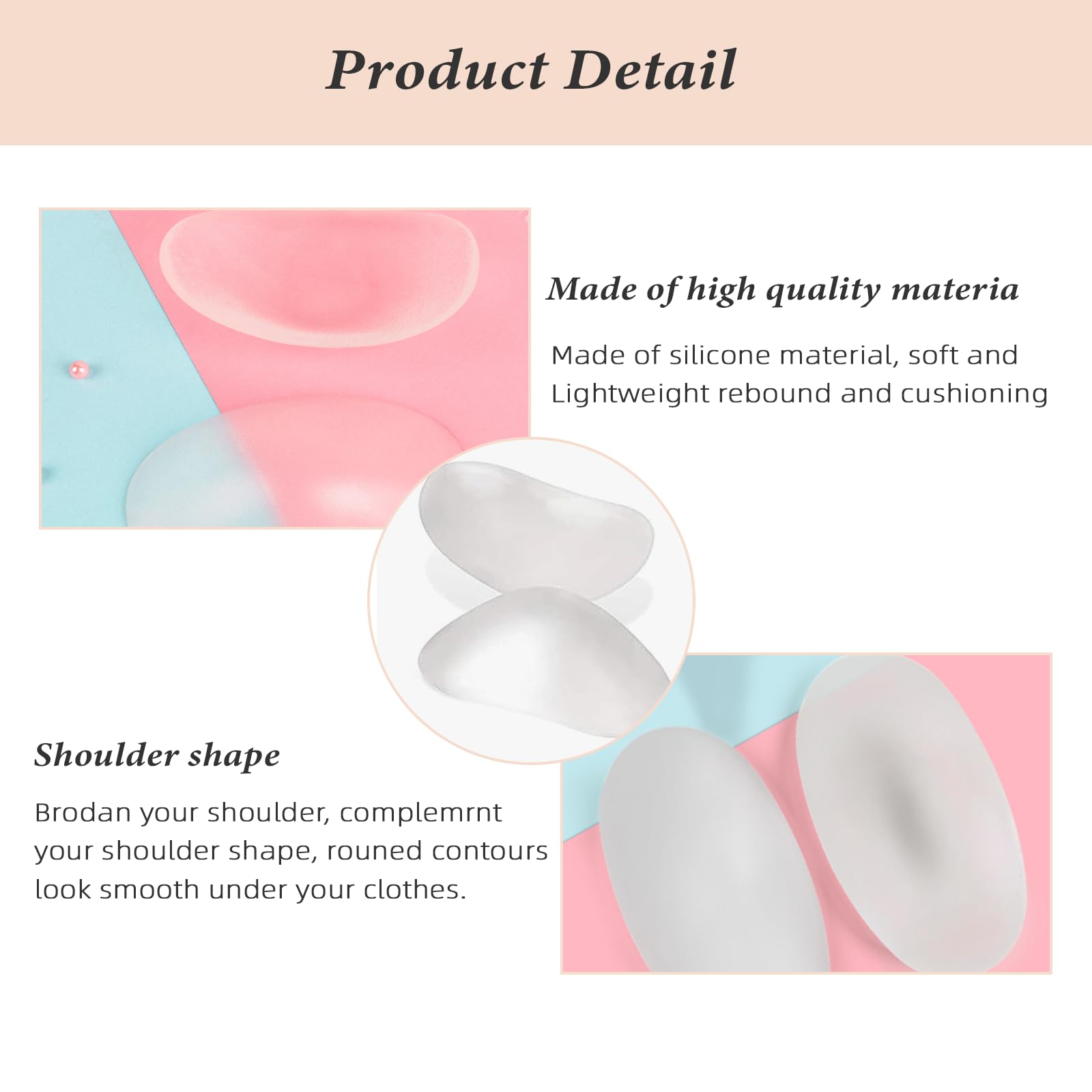 Seno Finto In Silicone Joligiao Reggiseno Invisibile Donna