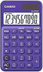 CALCULADORA DE BOLSO 10 DIGITOS SL310UC ROXA CASIO