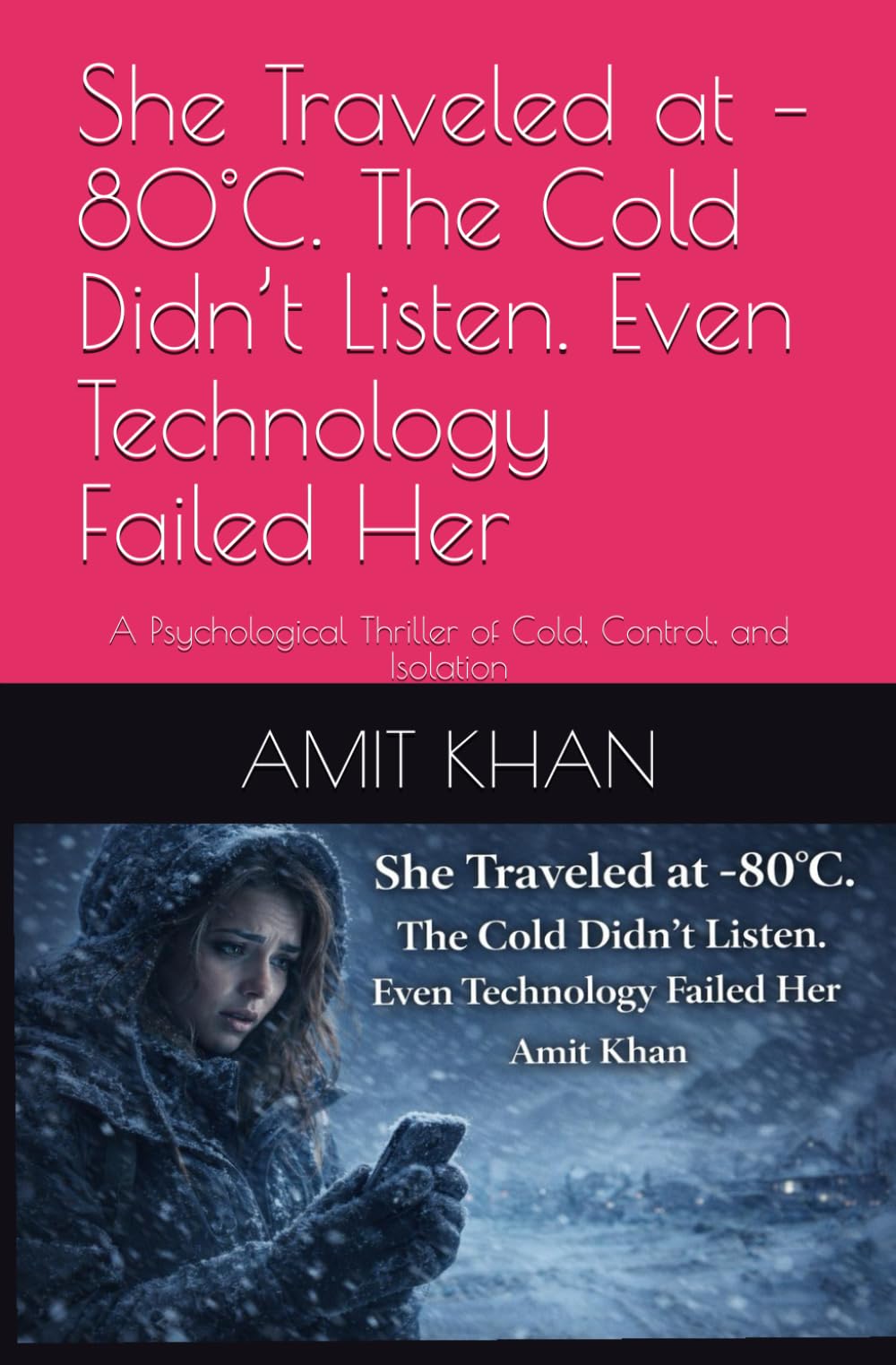 She Traveled at –80°C. The Cold Didn’t Listen. Even Technology Failed Her: A Psychological Thriller of Cold, Control, and Isolation