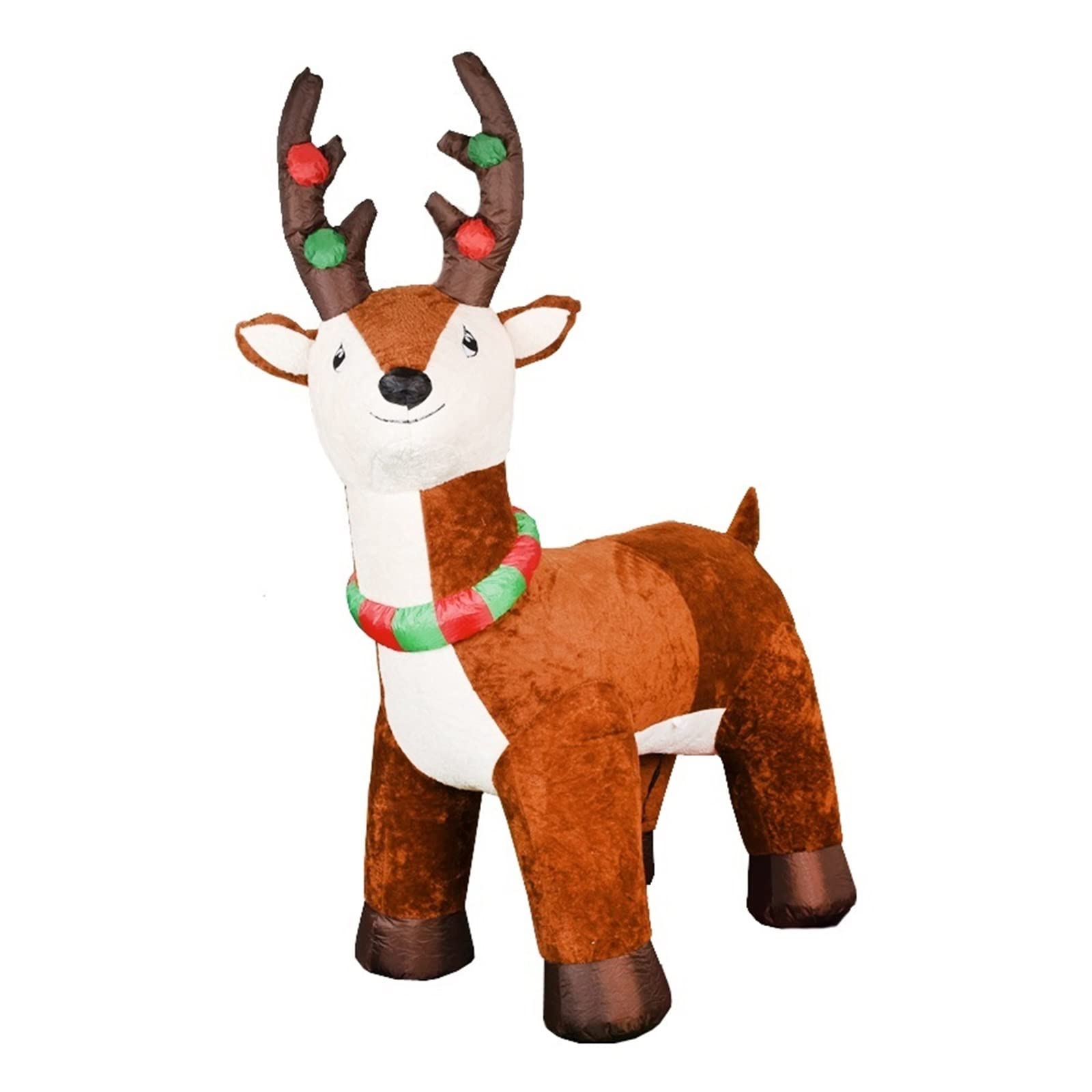 Père Noël électrique de Levage Bonhomme de Neige Gonflable Père Noël drôle décoration de Noël LED Jouet Gonflable Nouvel an Ornement extérieur pour la Maison (Couleur : 162)