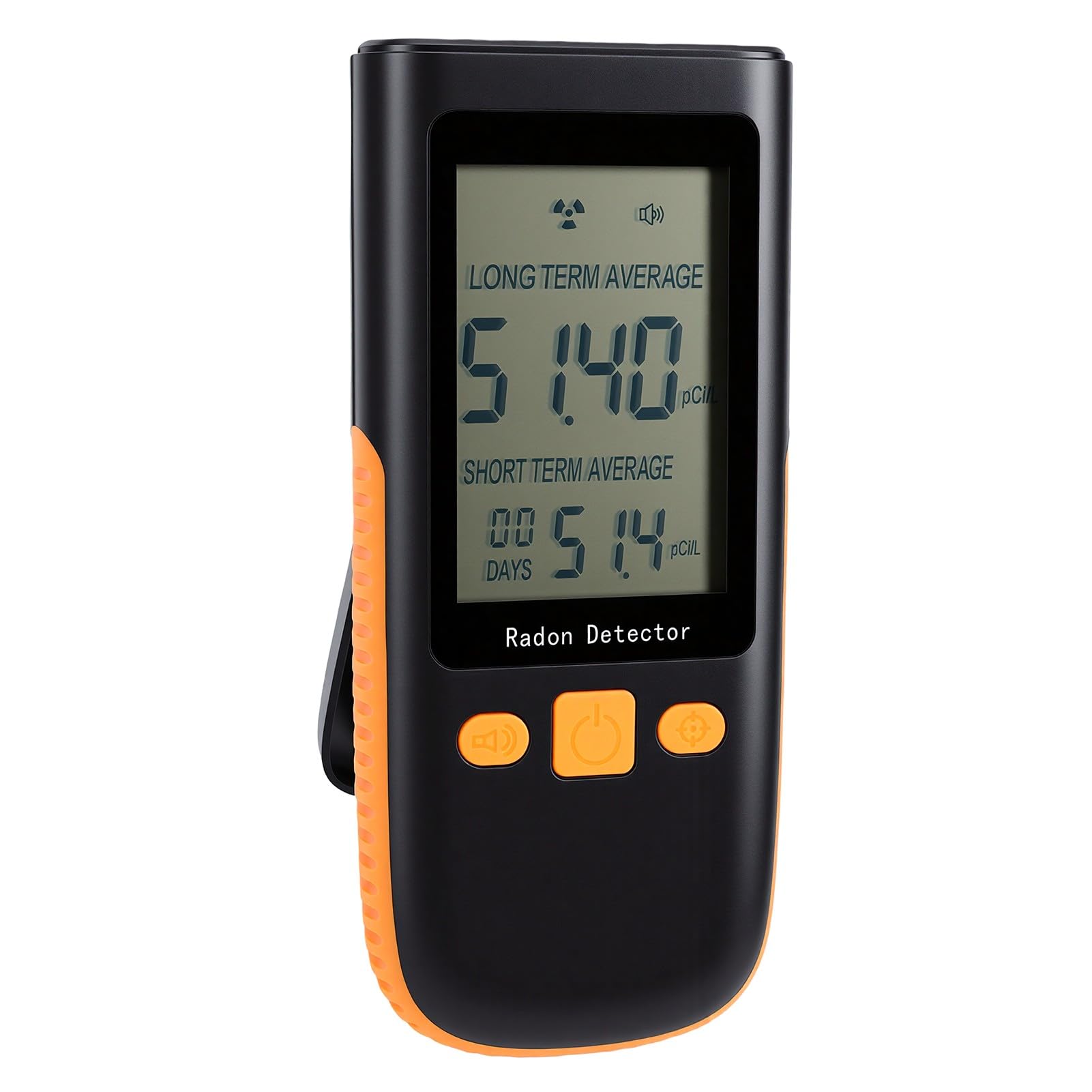 Annadue Rilevatore di Radon Portatile 0 a 270 PCi/L con Sensore Ionico per | Monitor per radon domestico, tester per gas radon con display LCD, misuratore di radon per hotel scolastici