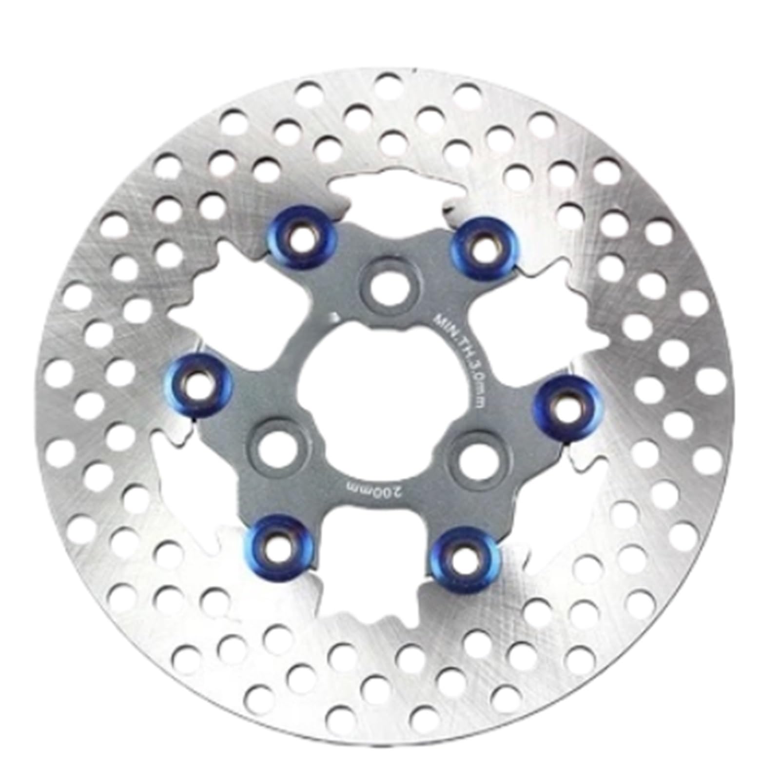 Disco freno Freno A Disco Da 200 Mm, 3 Fori, 57 Mm, 70 Mm, Pinza Flottante Per Moto, Universale, Anteriore E Posteriore, Scooter