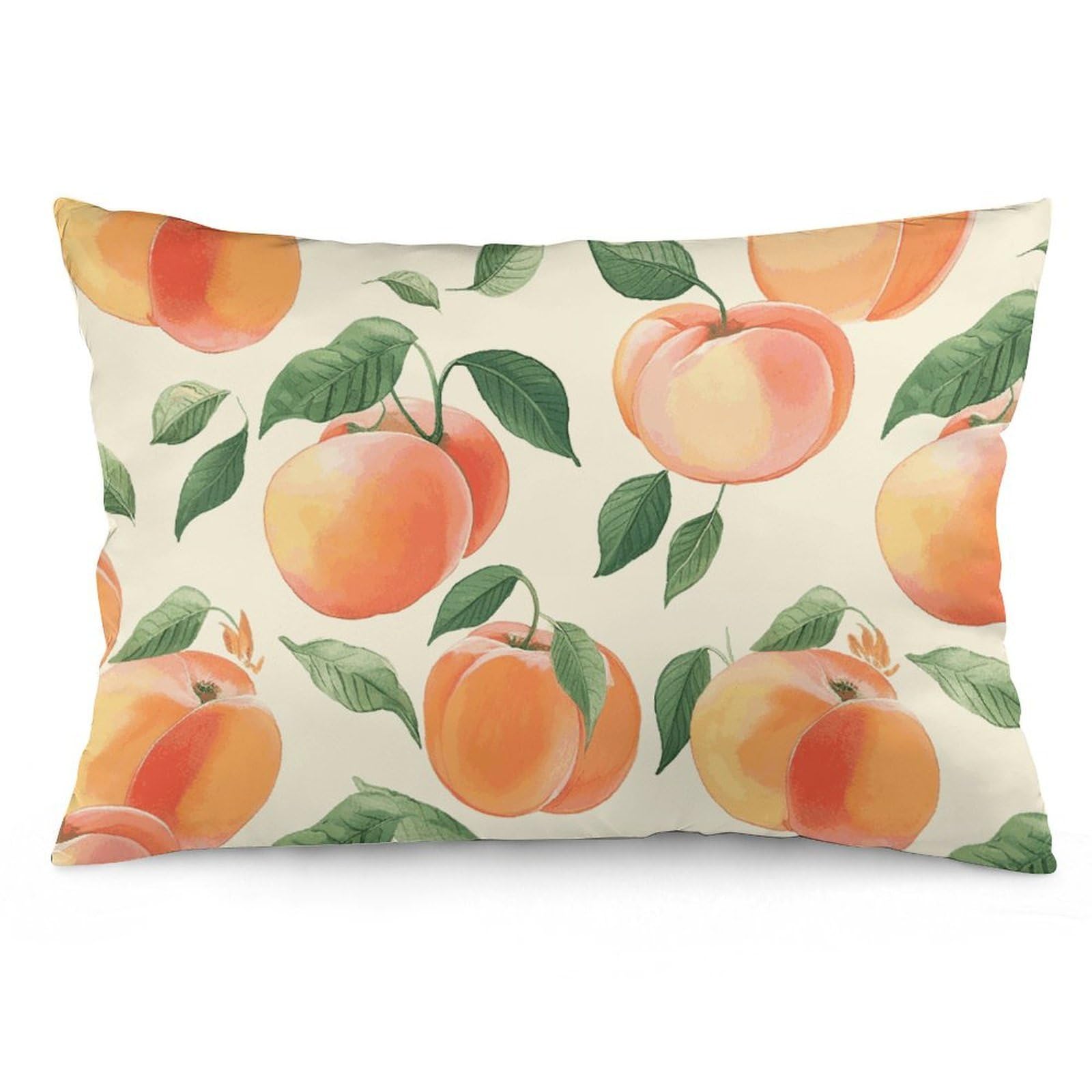 2 Pack Pillow Cases for Hair and Skin, Soft Breathable Pillow Case Covers with Hidden Zipper, Peach Pillowcase 20"x30" Pillow Covers for Sleeping Gift