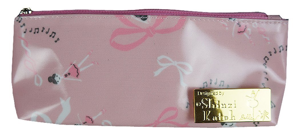 Shinzi Katoh PVC Pencil Case - Ballet, Pink