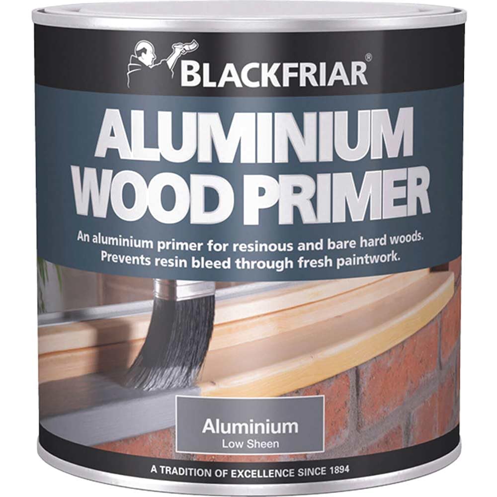 Blackfriar BKFWPA250 Wood Primer, 250 ml, Aluminium