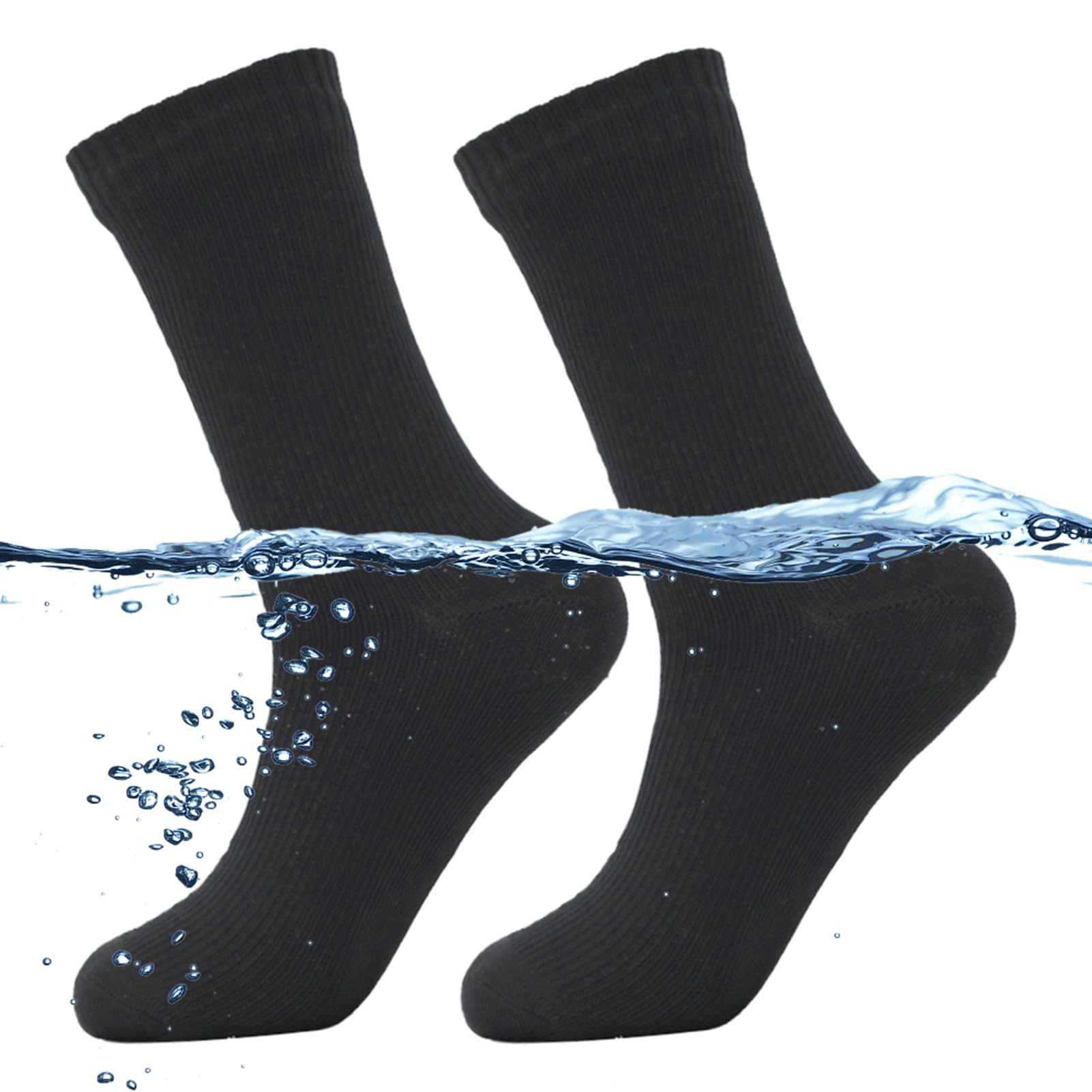 Calcetines impermeables de aventura al aire para adultos - Calcetines transpirables, cálidos e impermeables para esquiar, deportes acuáticos, senderismo, ciclismo - Ideales