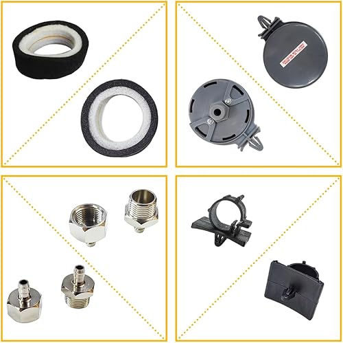 Vista 17 de Sistema de aire a bordo de servicio medio/kit compresor 150 PSI 12V con tanque de bocina de tren/aire de 2,5 galones (9,5 litros)