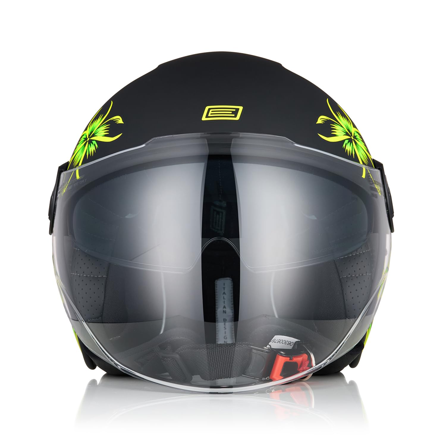 ORIGINE Casque Moto Jet Casque Scooter Ouvert avec Double Visière Homologué ECE 2206