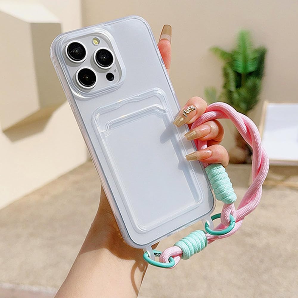 Étui de téléphone transparent pour iPhone pour ne plus perdre vos cartes - 7