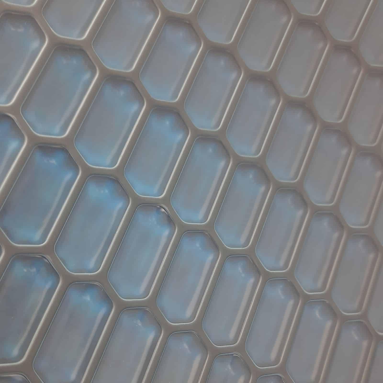 Bâche à Bulles Solaire Piscine 6 x 3 m - Epaisseur 500 Microns Premium - Bordée 4 Côtés - Technologie Alvéolaire Chauffante Anti Algues - Bleu/Gris