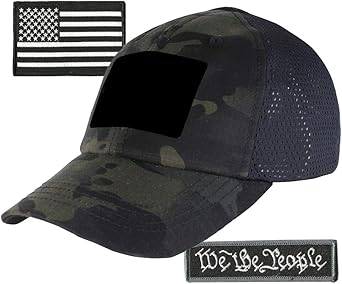 Condor Operator Cap Mesh-Back Bundle - AR-15 & We The People Patches