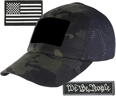 Condor Operator Cap Mesh-Back Bundle - AR-15 & We The People Patches