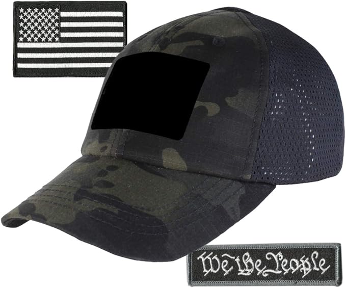 Condor Operator Cap Mesh-Back Bundle - AR-15 & We The People Patches