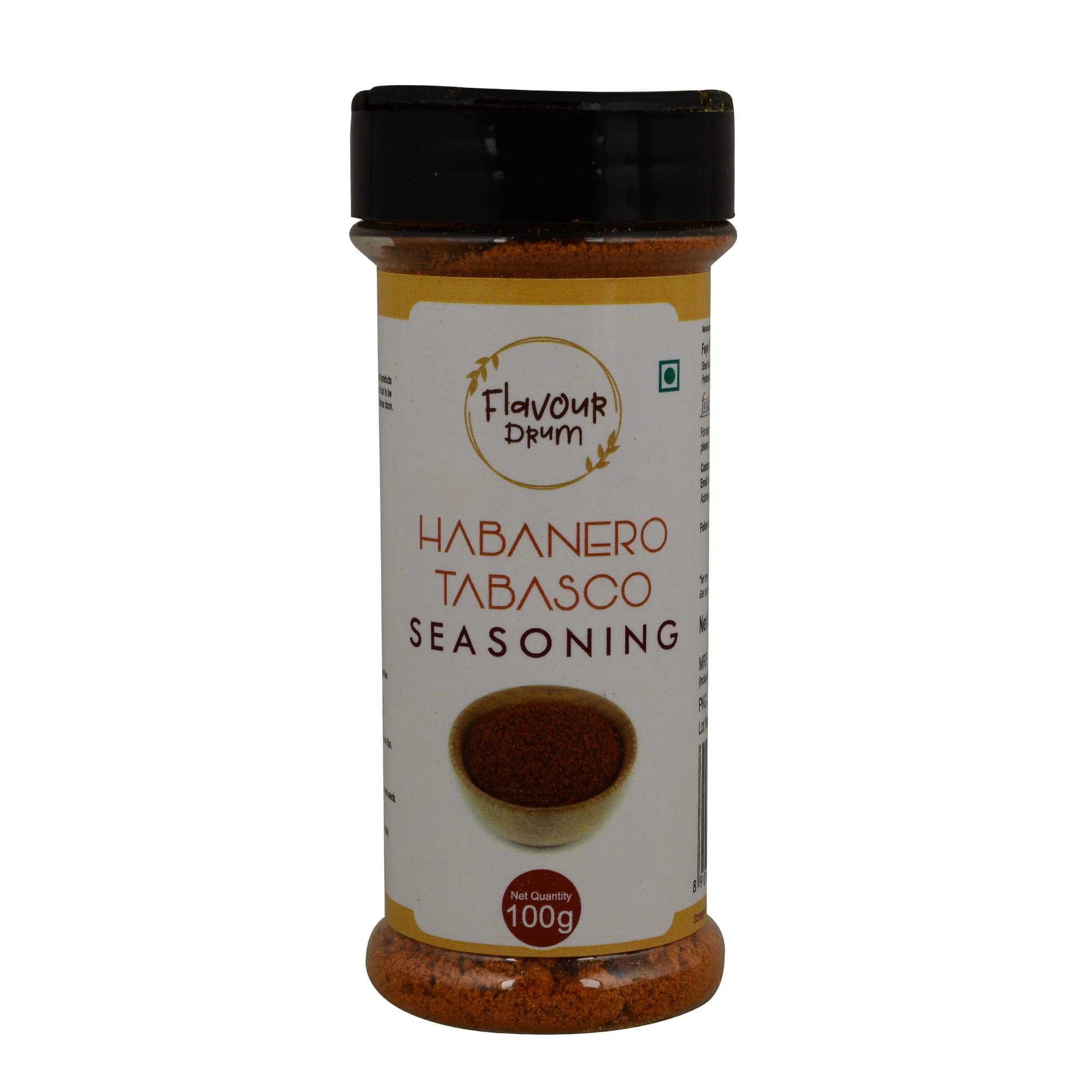 Flavour Drum Habanero Tabasco Seaasoning, 100 g - Sprinkle on Fries and Popcorn | Suitable for Use in Dips and Salad Dressings | (B09WJ6D1YB) Amazon Price History, Amazon Price Tracker