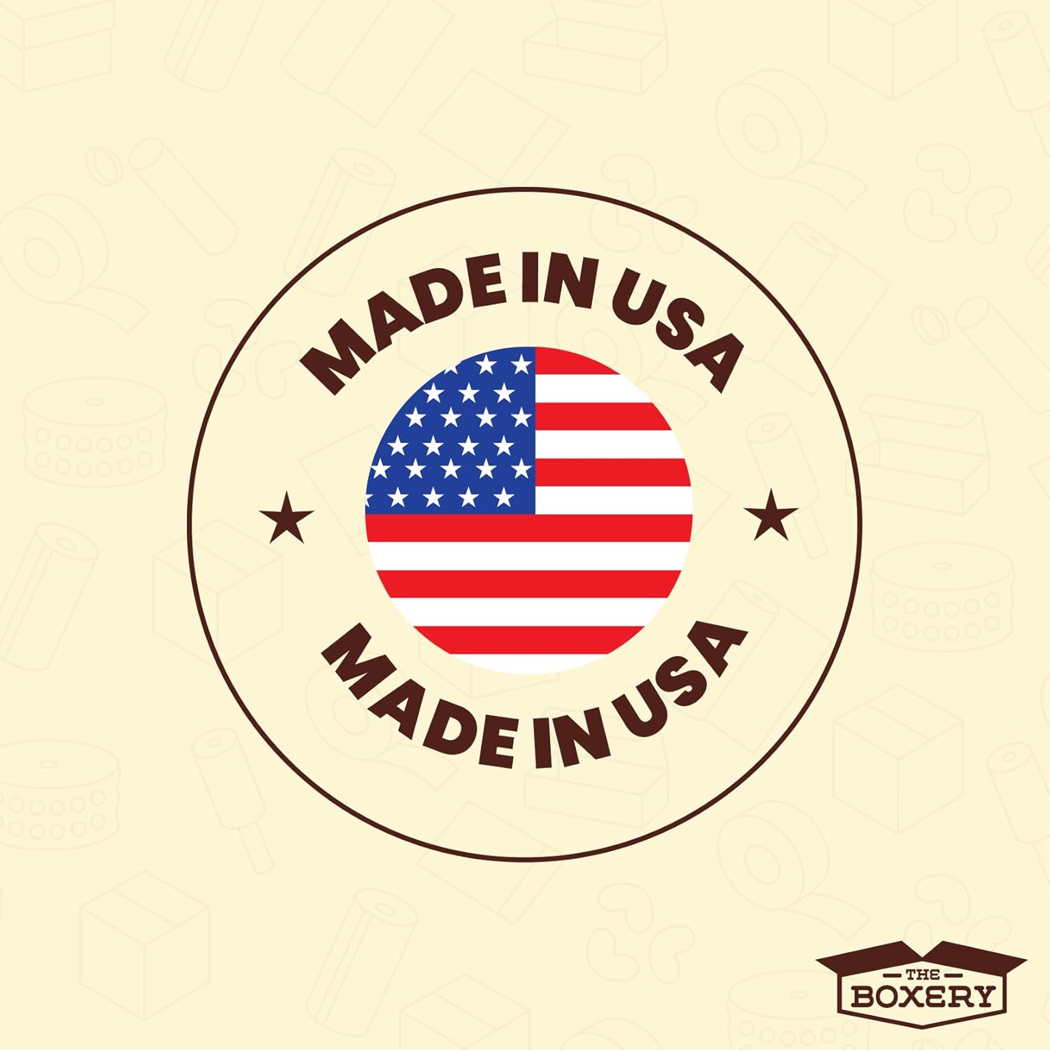 The Boxery 16"x12"x12" Brown/Kraft Corrugated Cardboard Shipping Boxes 25-Pack | Mailing, Packing, Moving & Storage for Business/Home – Durable - Eco-Friendly, Recyclable - Made in the USA