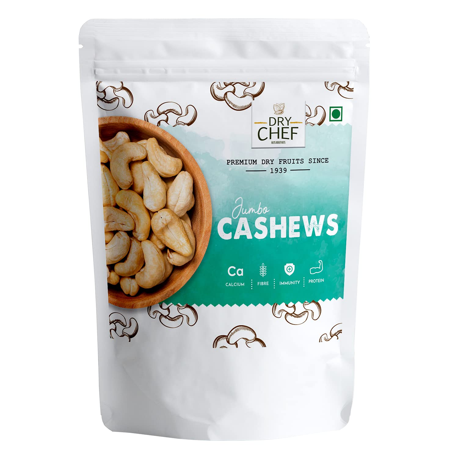 Buy DRY CHEF Premium Dry Fruits Jambo Cashews y party snack Ready