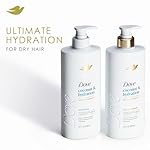 Dove Shampoo Coconut & Hydration for Dry Hair with Bio-Protein Care Technology and Coconut Oil 28 Fl Oz - Image 3