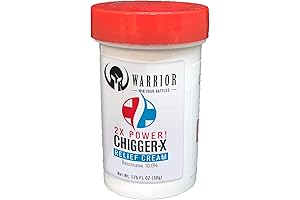Warrior Chigger 2X (Pack of 2), ChiggerEx 4X Power Medicated Ointment