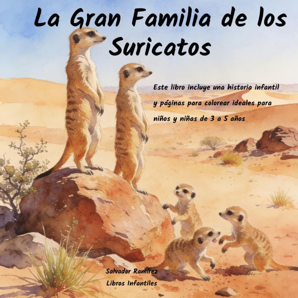 La Gran Familia de los Suricatos: la vida de los Suricatos en el desierto del Kalahari (FAMILIAS DEL MUNDO SALVAJE)