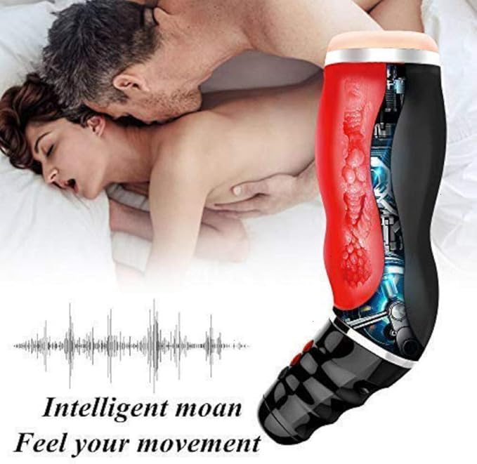 Juguetes sexuales pareja-Vibrador masculino juguete realista ...