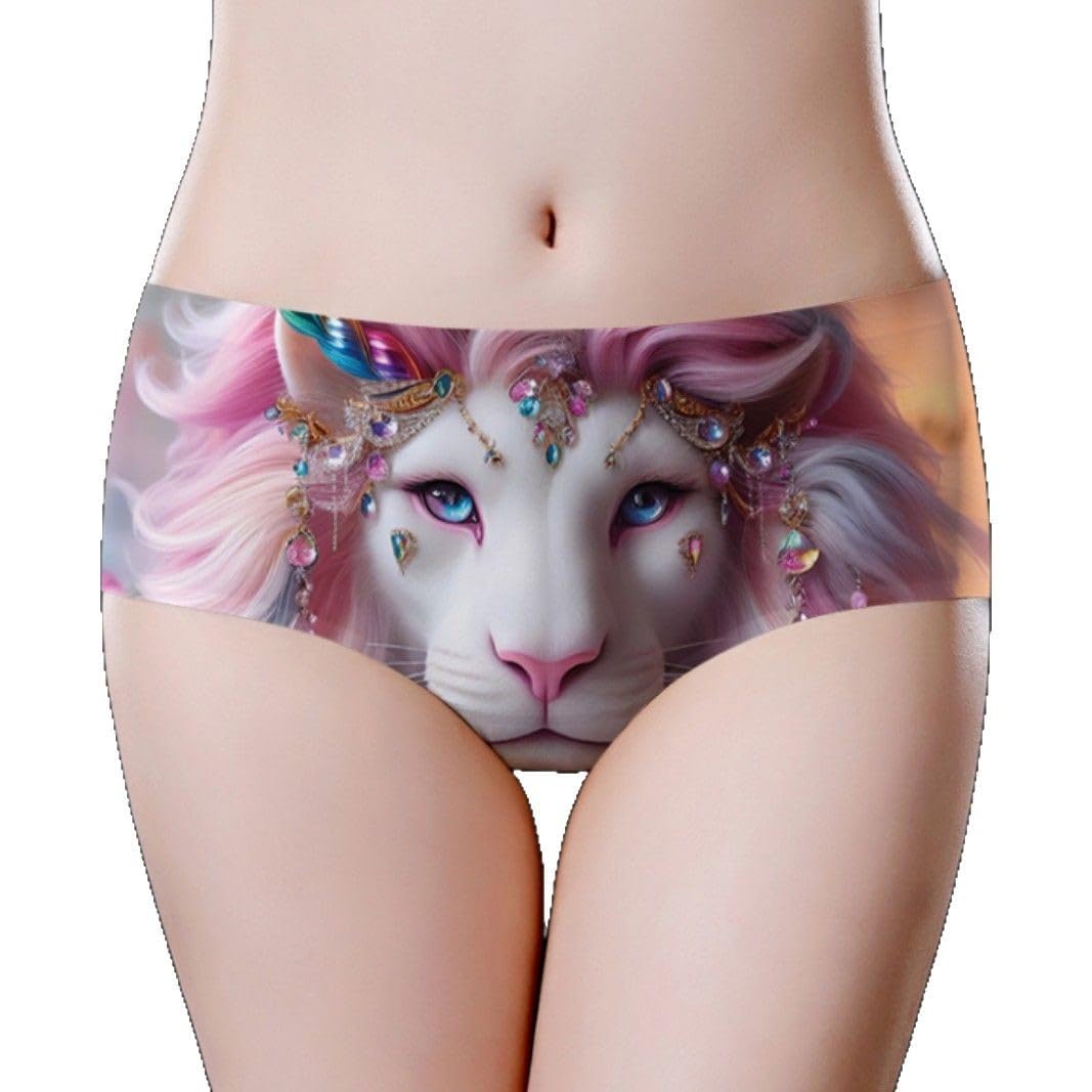 Ultra-Soft Lycra Material Printed Brief for Women | Ice-Silk Seamless Women Bikini Brief | Underwear | Breathable Antibacterial Panty for Girl, Women, Wife-image-20