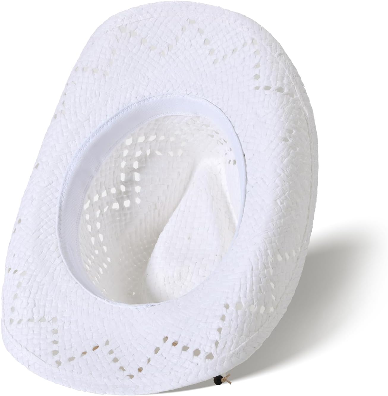 Cowboy Hats for Women & Men Straw Cowboy Hat Wide Brim Western Cowgirl Hats Summer Sun Hat
