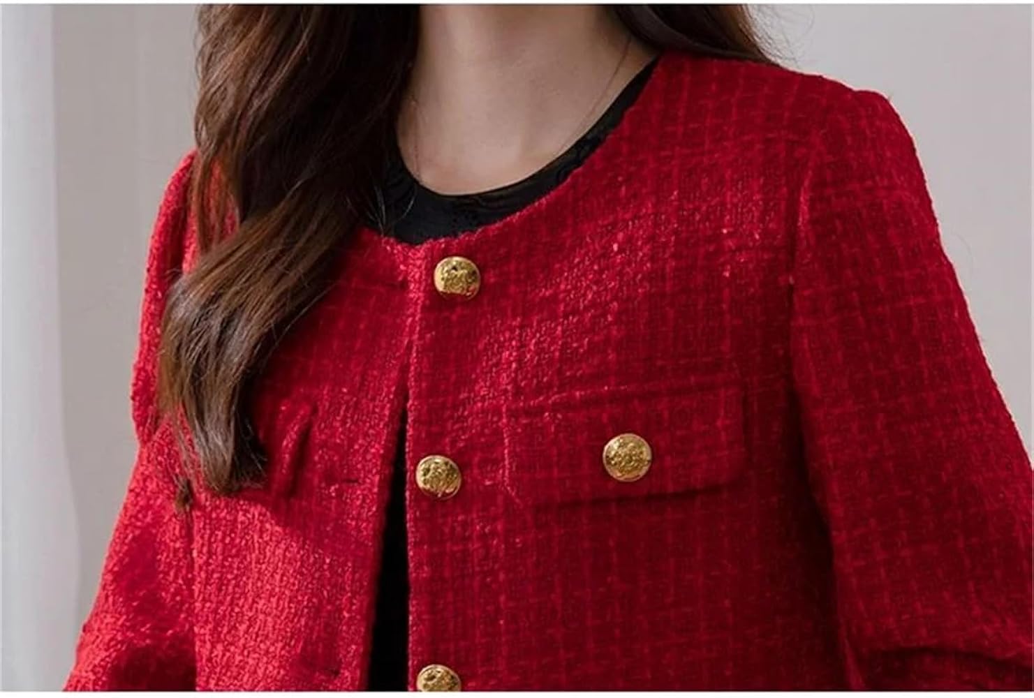 新品　sheller LOOP tweed jacket short coat LOOP tweed jacket short coat – shéller / シェリエ