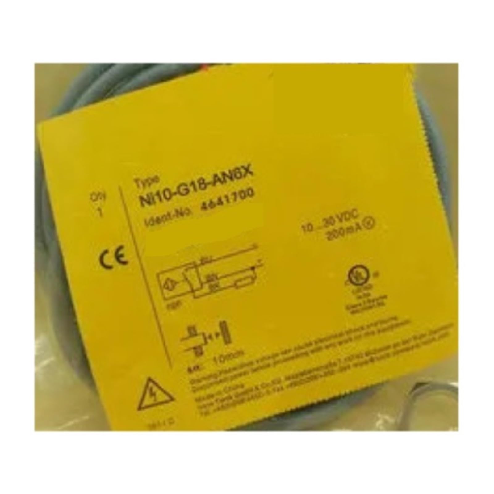 Interrupteur NI10-G18-AP6X pour automatismes industriels M18
