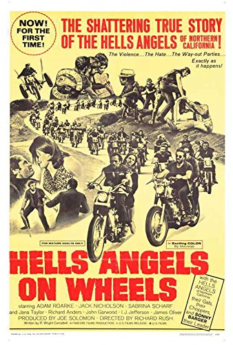 Amazon.com: Hell's Angels on Wheels Poster Movie (27 x 40 Inches