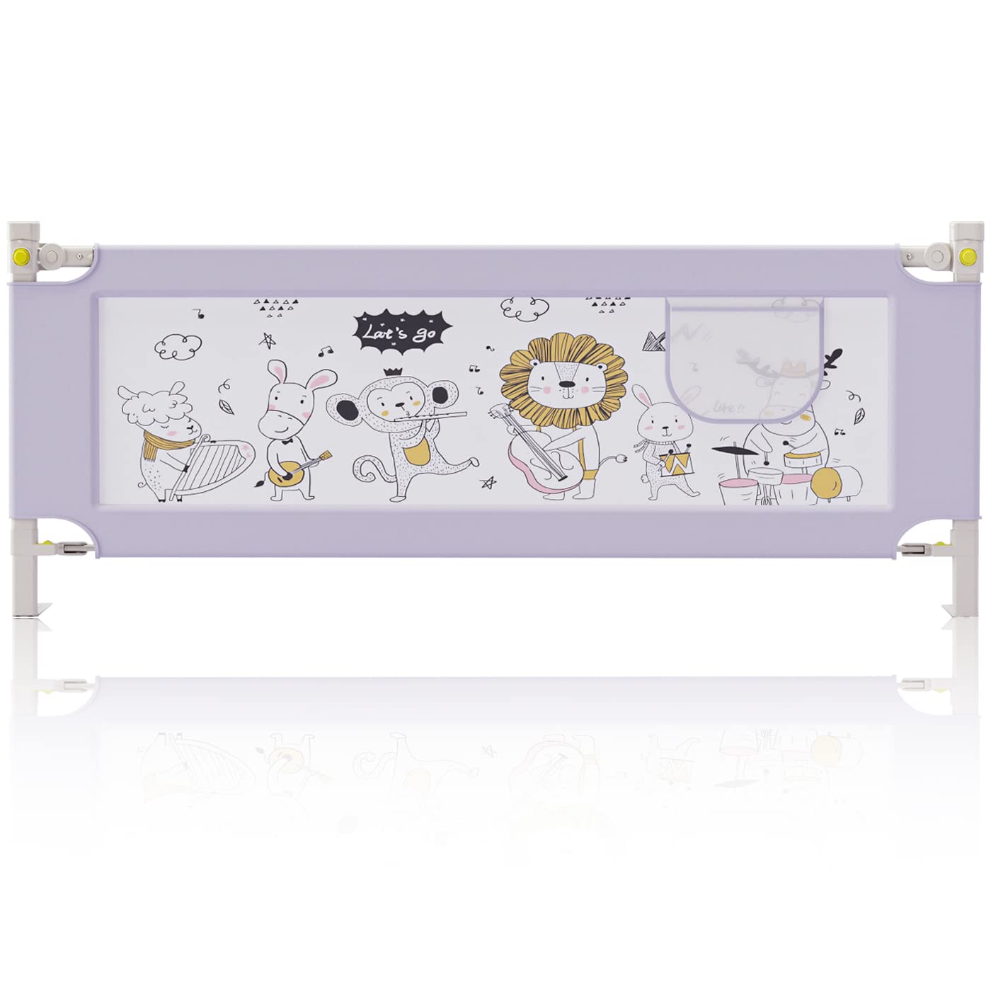 Buy Bed Rails Guard, Bedrail for Toddlers Extra Long Bed Guard Fence