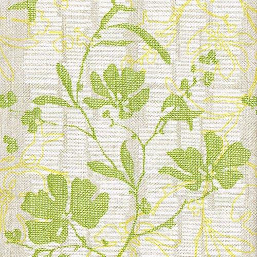 Serviettes en papier vert olive premium 40x40 cm au design élégant effet tissu pour réceptions