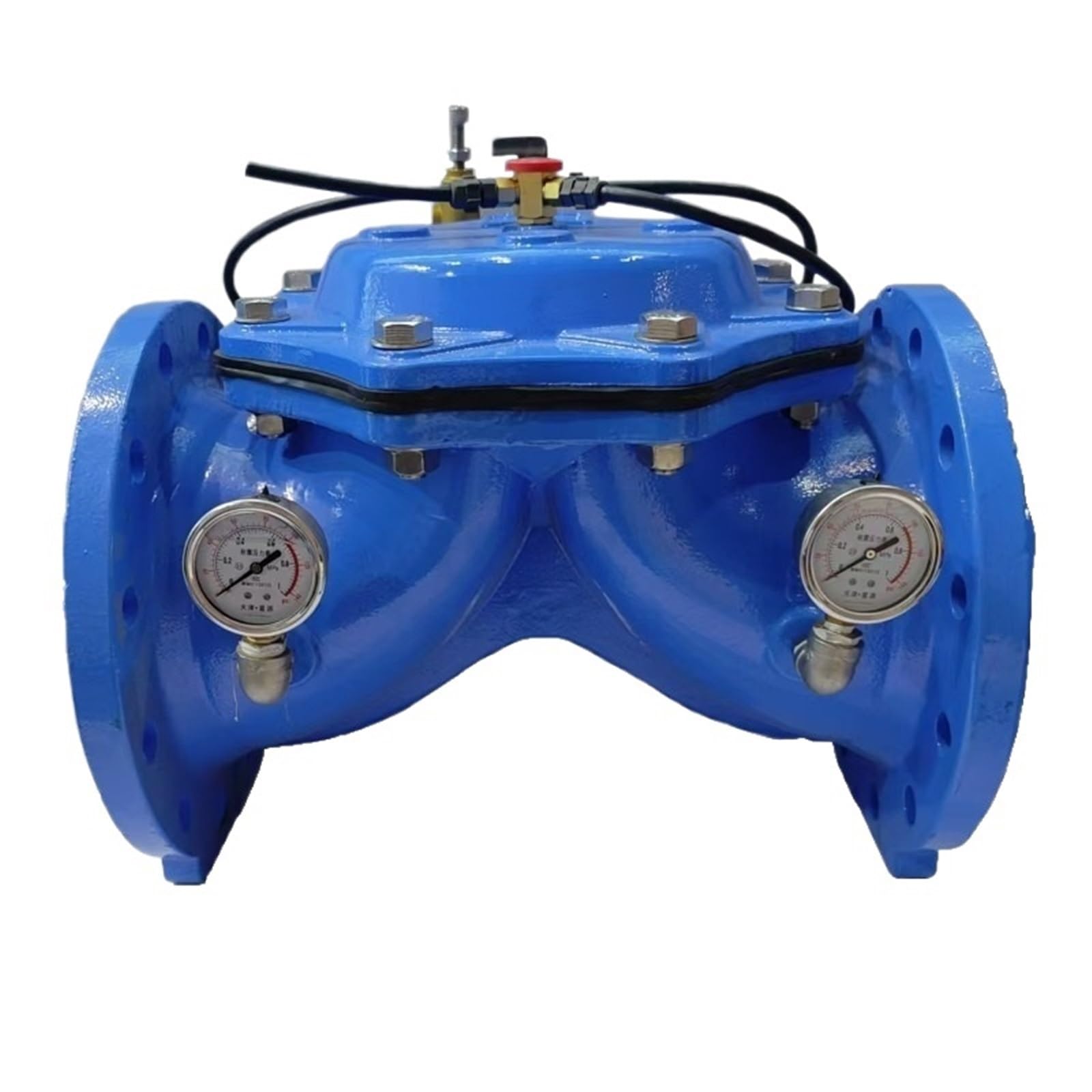 Nozlihmh Casting Ductile Iron Cast Iron Pn10/16 Hydraulic Control Valve Pressure Relief And Reducing Control Valve