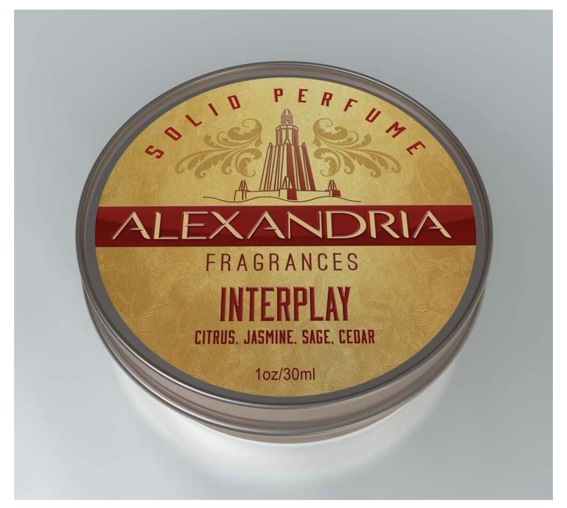 Alexandria Fragrances Interplay 1oz Long Lasting, Day or Night Time