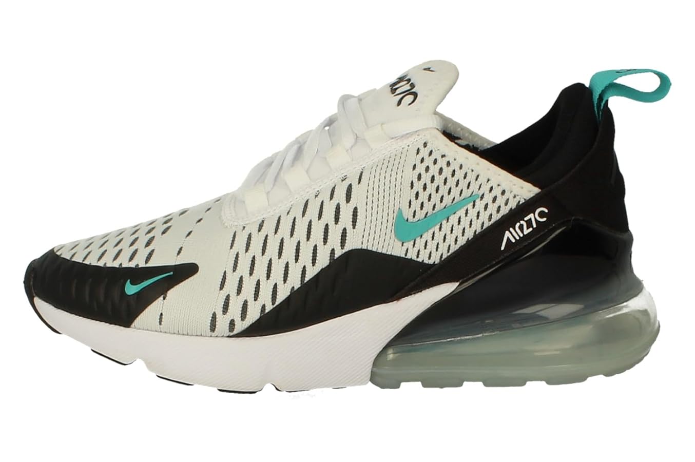 靴 Nike Air Max 270 Nike Air Max 270 Womens Running Shoes White Black AH6789-115
