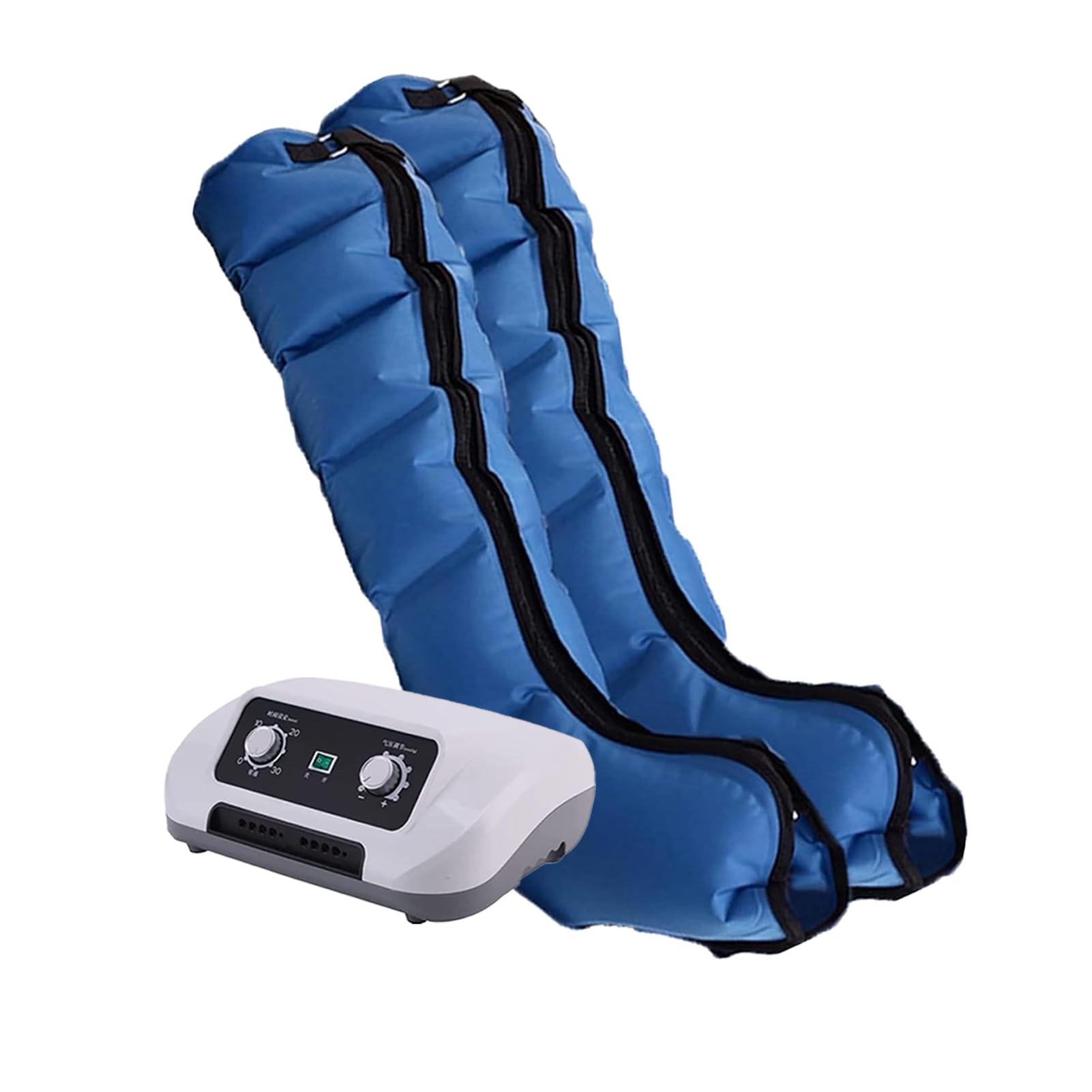 Botas Presoterapia, Maquina Presoterapia para Casa, Masajeador de Piernas de CompresióN de Aire 6 Cavidades, Eléctrico Pies Piernas y Abdomen, Relajación Promueve la Circulación Sanguínea