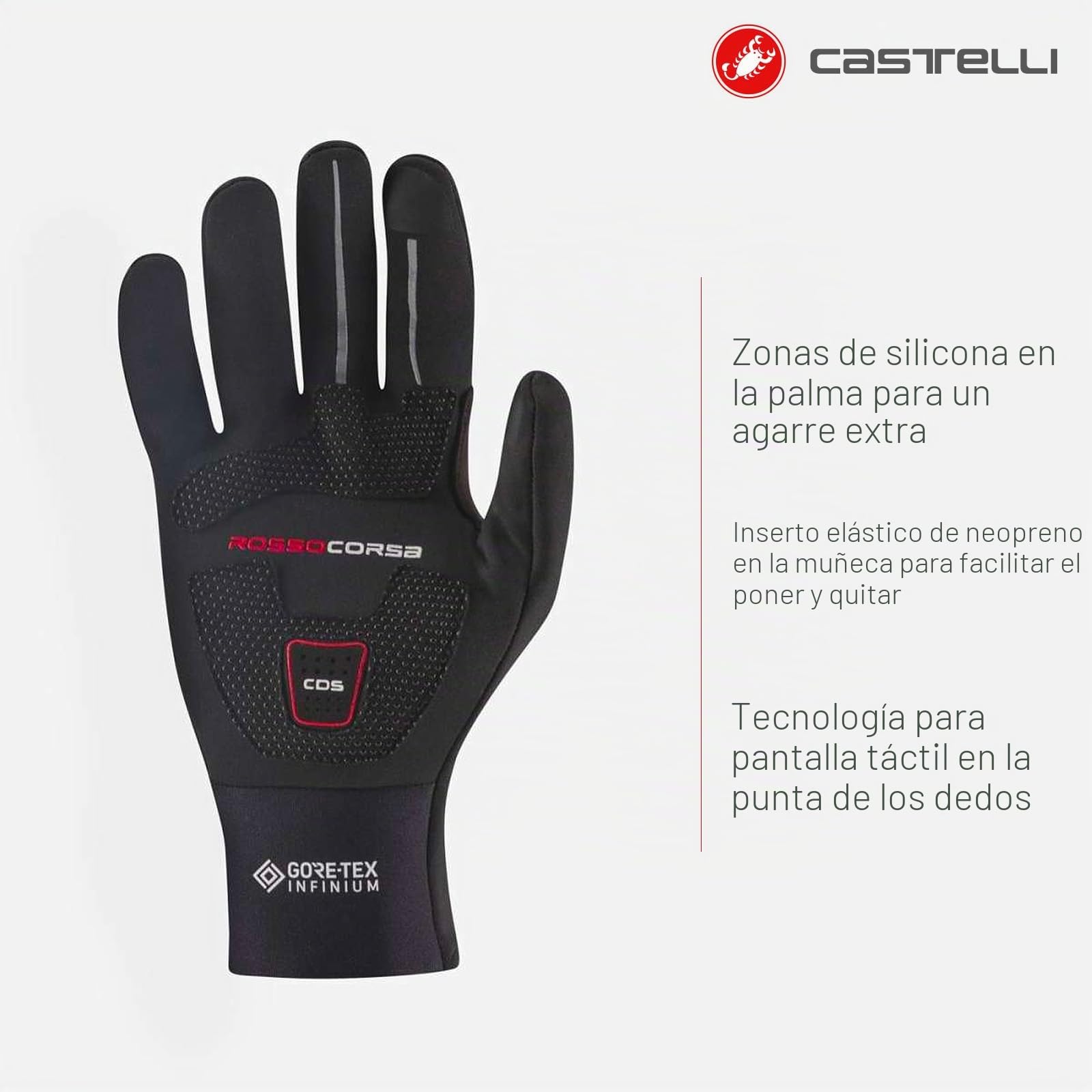 Castelli Perfetto Ros Glove - Cycling Gloves Unisex Adulto