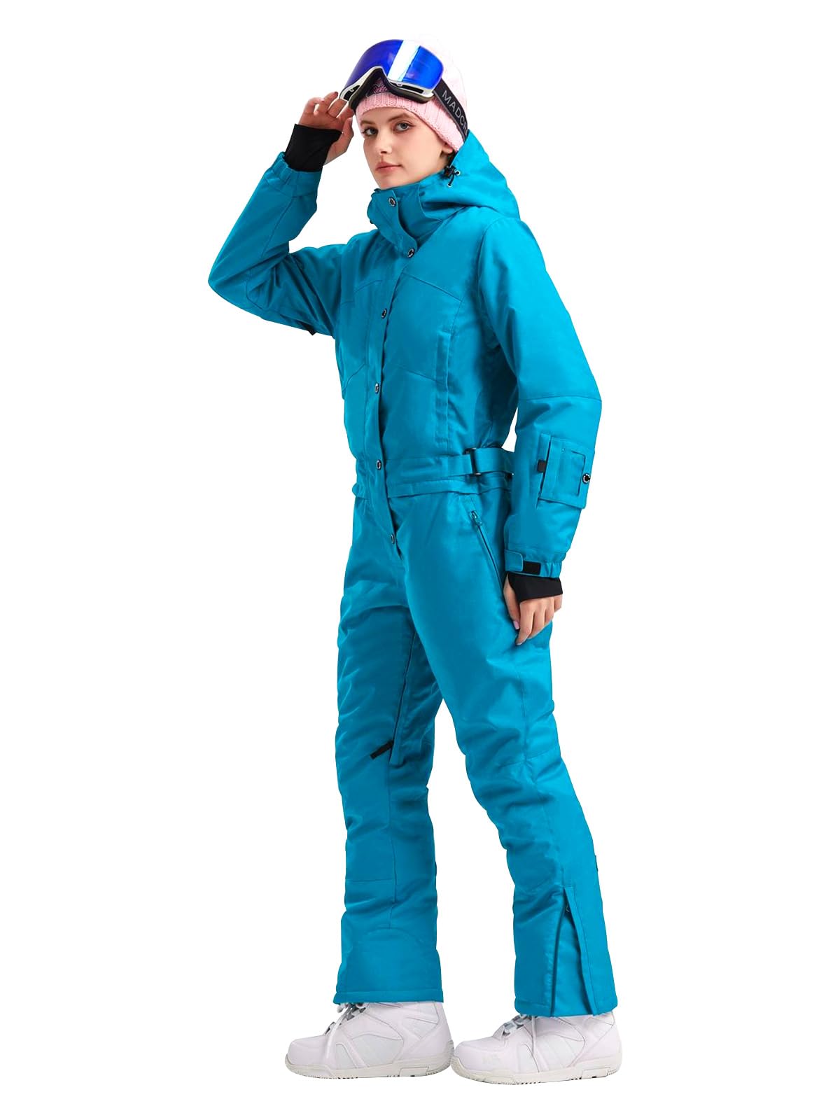 Bluemagic Womens Snowsuit One Pieces Ski Suits Jumpsuits Colorful Coveralls Snowboard Jackets