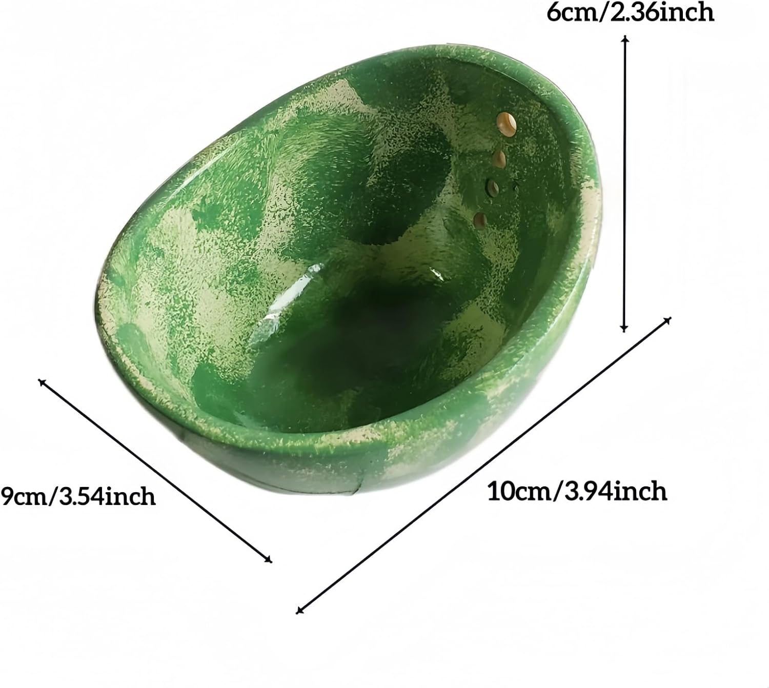 Herb Stripper Bowl, Green