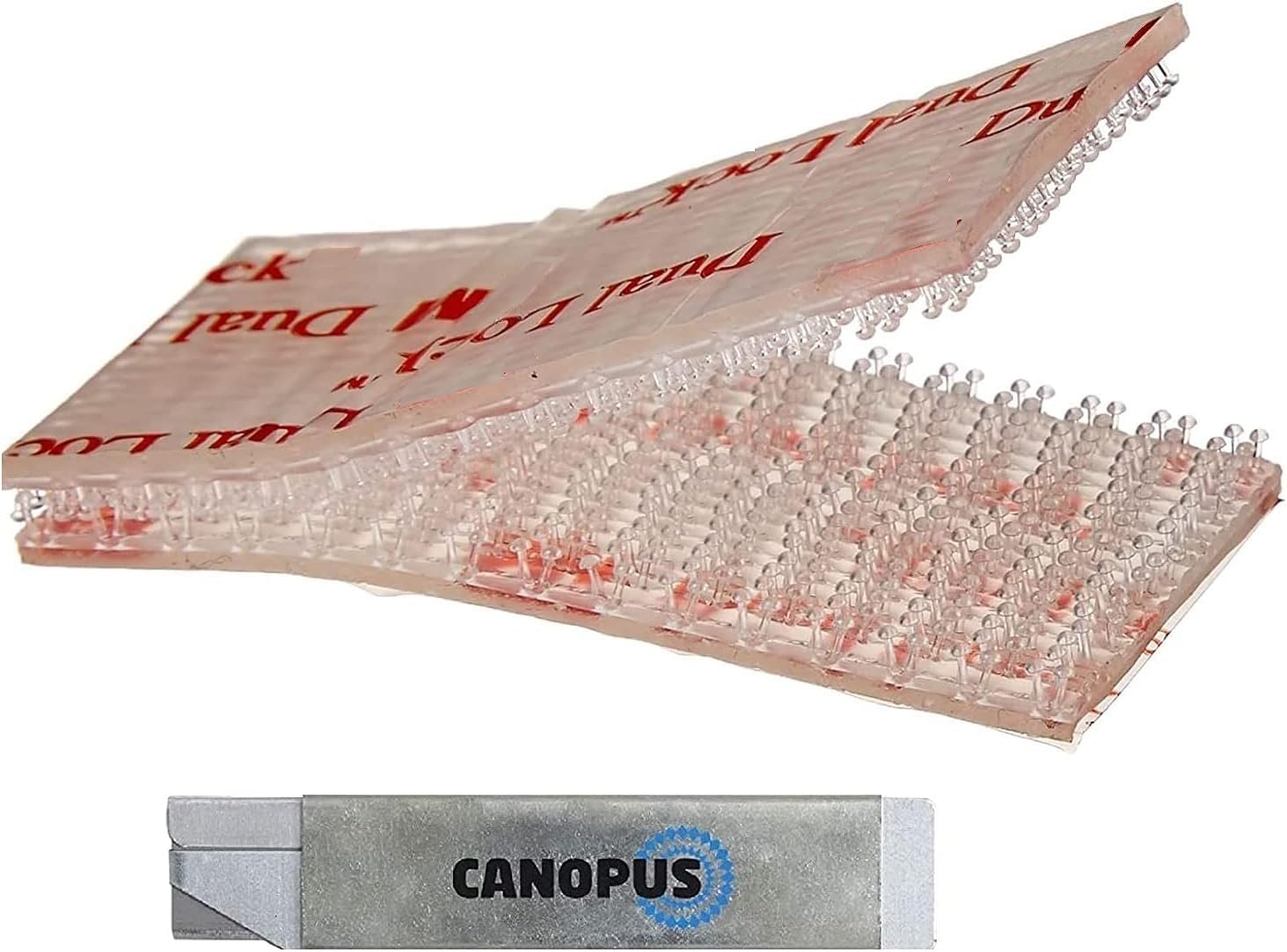 Dual Lock SJ3560, 25.4mm x 50mm, 12 Pack, Waterproof Reclosable Fastener, Self Adhesive Pads for Picture Hanging, Transponder Mounting Kit, toll Pass Strips