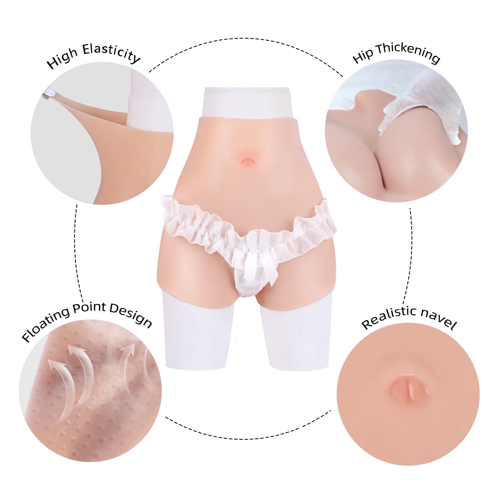 シリコンパンツ ヒップアップパンツ コスプレ シリコンスーツ女装 ホワイト Amazon.co.jp: YEEFAIRY シリコンパンツ 女装パンツ 女装 可挿 四角