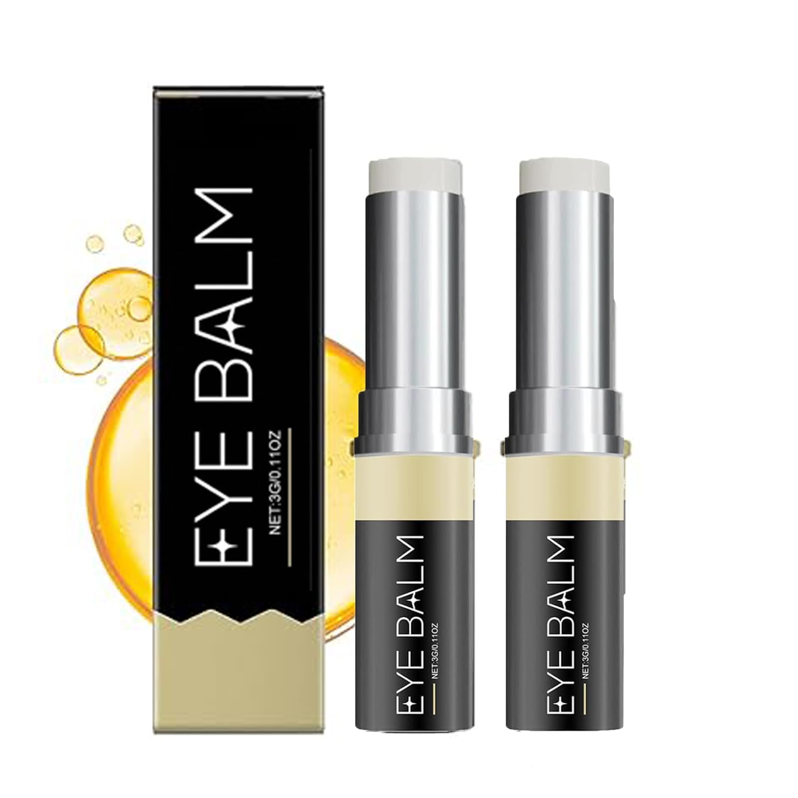 2Pcs Lumibalm Eye Balm For Under Eye Bags, Lumi-balm Serum Stick, Anti Aging Eyes Cream Stick, Deeply Moisturizes, Anti Aging and Reduce Fine Lines