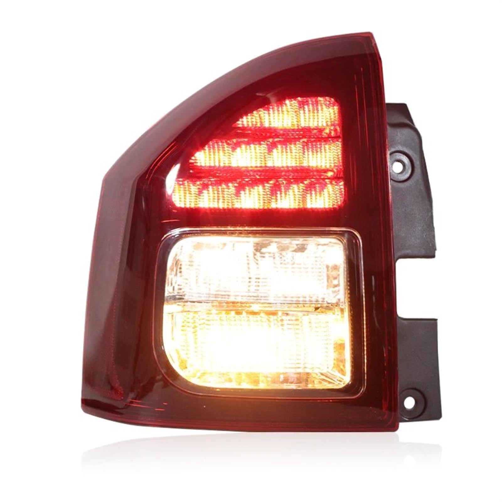 KARPAL Left Rear LED Tail Light For Jeep Compass 2014-2017 - Brake Lamp With Bulbs - 5272909AA Replacement - View #4