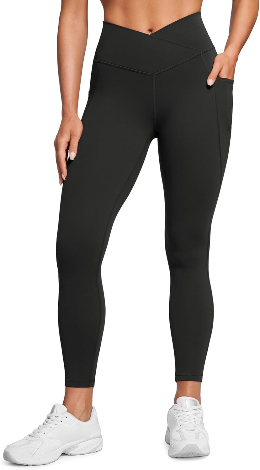 Amazon.com: CRZ YOGA Butterluxe Womens Crossover Waist
