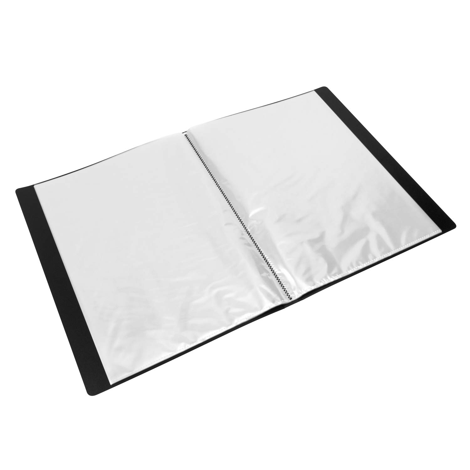 Amazon Basics Carpetas con fundas, A4, 30 fundas, 6 unidades, Multicolor