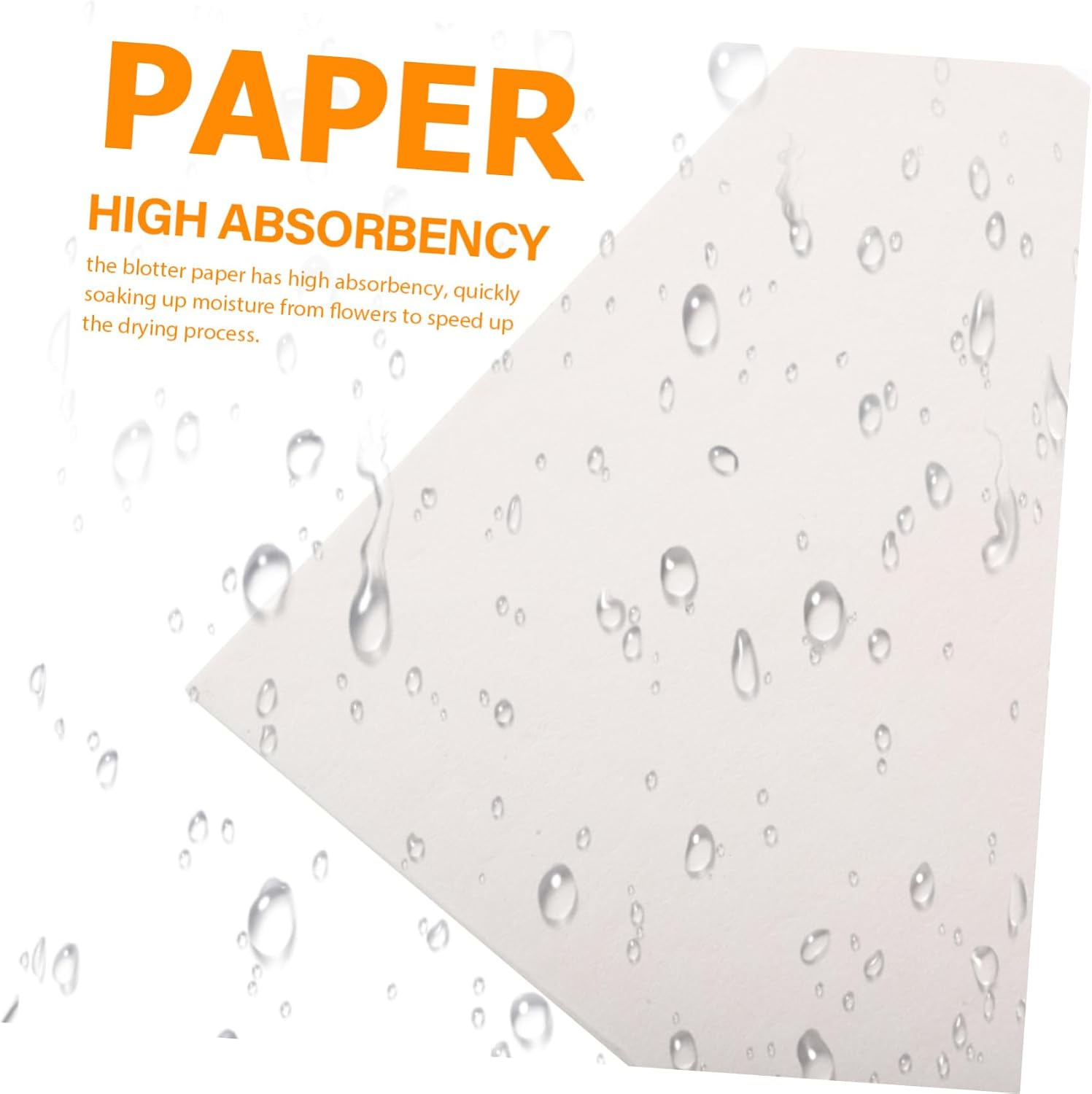 DIYEAH 4pcs Reusable Blotter Paper Efficient Drying for Dried Flower Making Supplies