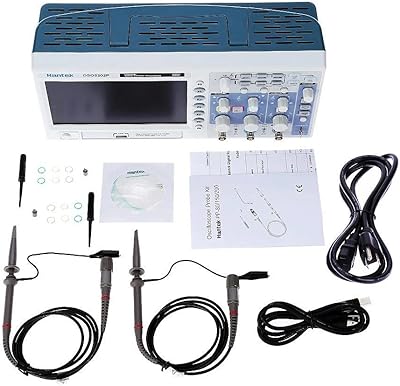 Hantek DSO5072P DSO5102P DSO5202P Portable Digital Storage Oscilloscope USB PC Osciloscopio 2 Channel 70MHz 100MHz 200MHz 1GSa/s 40K