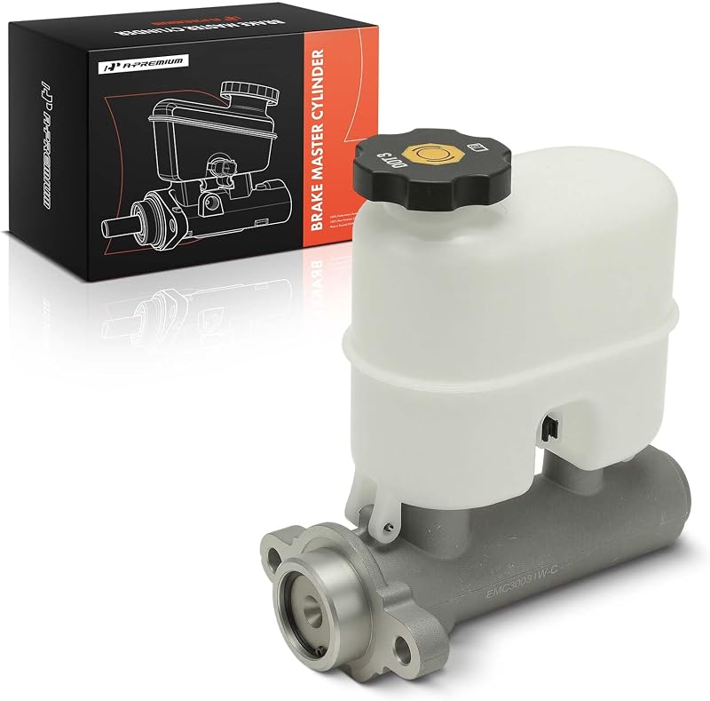 A-Premium Brake Master Cylinder with Reservoir and Sensor | Compatible with Cadillac, Chevy and GMC - Silverado 1500, Suburban, Sierra, Yukon, Yukon XL, Escalade, Tahoe, 1999-2002